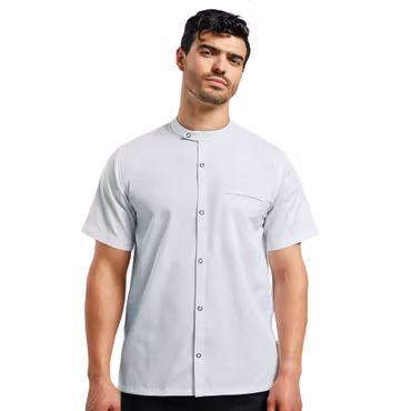 Kockskjorta med kort ärm | Premier