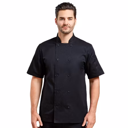 Kockrock med kort ärm och pennficka | Premier