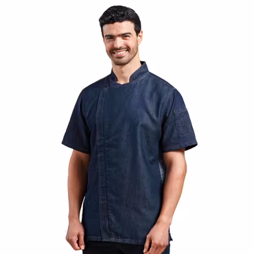 Kockrock med kort ärm och dragkedja | Premier