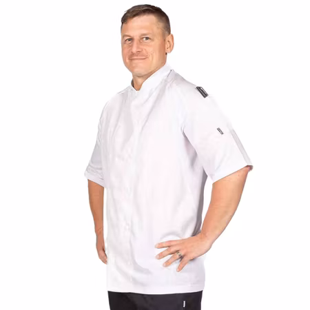 Kockrock med kort ärm i executive-modell | LeChef