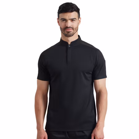 Kockskjorta med kort ärm i funktionsmaterial | Premier