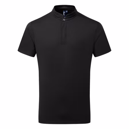 Kockskjorta med kort ärm i funktionsmaterial | Premier