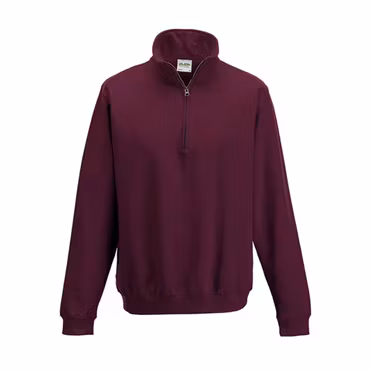 Sweatshirt med kort dragkedja | Just Hoods