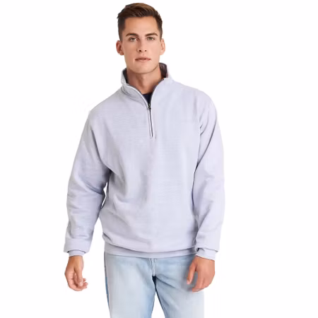 Sweatshirt med kort dragkedja | Just Hoods