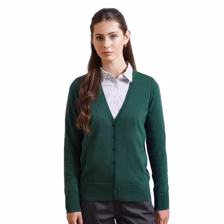 Stickad kofta med knappar för dam | Premier