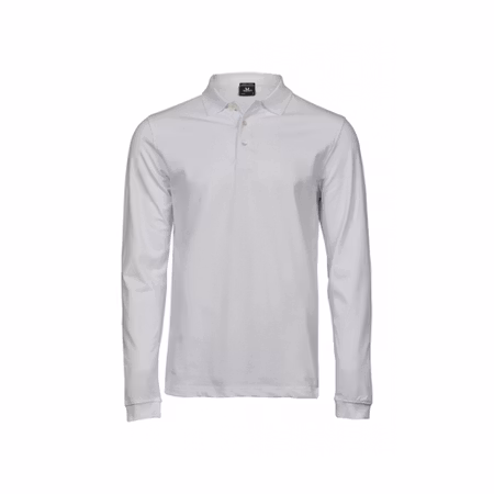 Lyxig pikétröja med lång ärm | Tee Jays