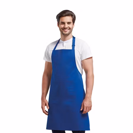 Förkläde med ficka och justerbar halsrem | Premier