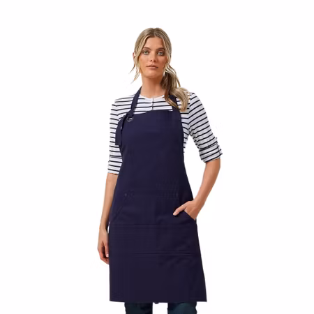 Förkläde i canvas med fickor | Premier