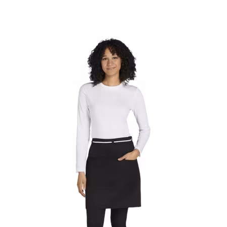 Bistroförkläde i canvas med ficka | SG Accessories