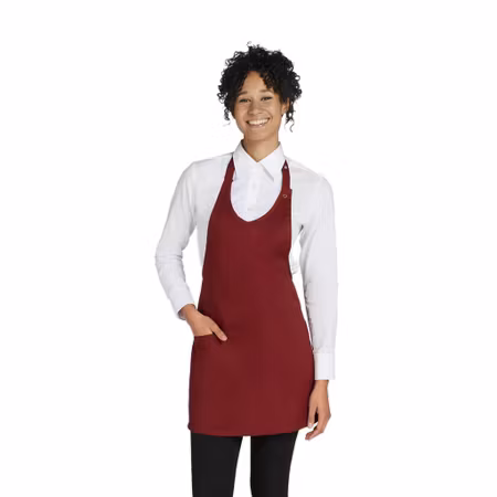 Förkläde med justerbar V-hals | SG Accessories