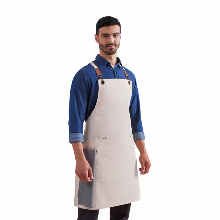Förkläde med korsrygg och fickor | Premier