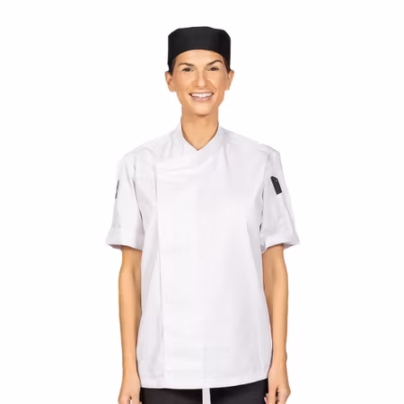 Kockrock kortärmad med StayCool® och återvunnet material | Le Chef Professional