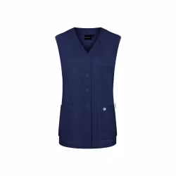 Ärmlös damtunika med pressknappar | Karlowsky