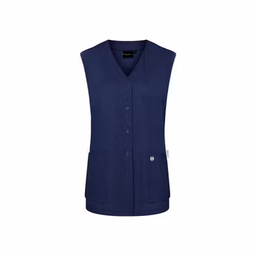 Ärmlös damtunika med pressknappar | Karlowsky