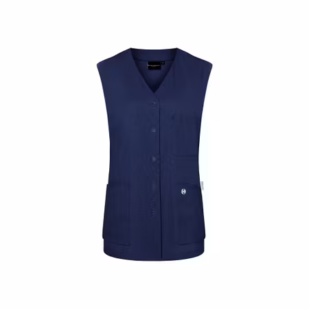 Ärmlös damtunika med pressknappar | Karlowsky