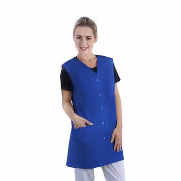 Ärmlös damtunika med pressknappar | Karlowsky