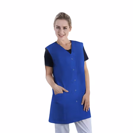 Ärmlös damtunika med pressknappar | Karlowsky