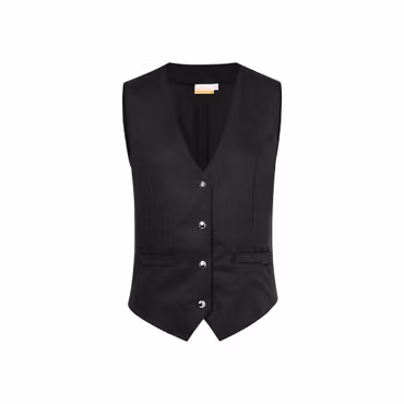Svart väst med justerbar rygg för dam | Karlowsky