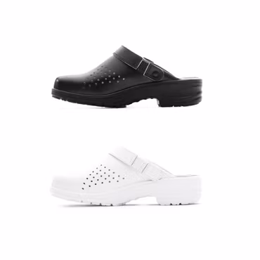 Klassisk arbetstoffel med hälrem | Monitor