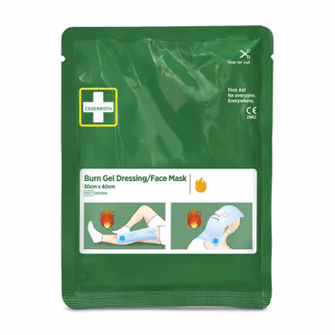Brännskadekompress / ansiktsmask med snabb avkylning | Cederroth