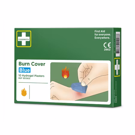 Burn Cover – hydrogelplåster för mindre brännskador | Cederroth