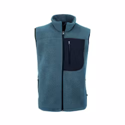 Fleeceväst i återvunnen polyester med justerbar passform | Texstar