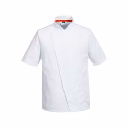 Kockjacka med MeshAir Pro-paneler och dragkedja – kort ärm | Portwest