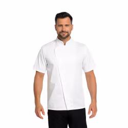 Kockjacka med MeshAir Pro-paneler och dragkedja – kort ärm | Portwest