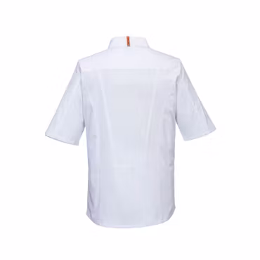 Kockjacka i stretch med MeshAir Pro och kort ärm | Portwest