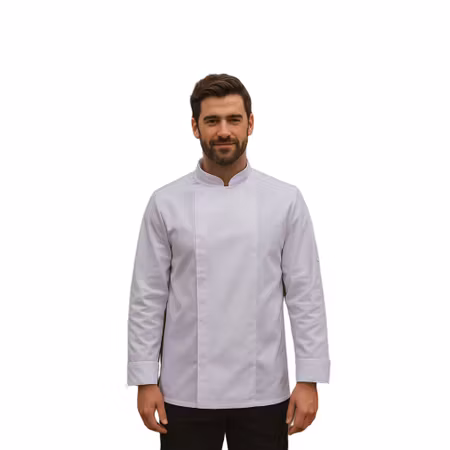 Slimmad och ventilerad kockrock MeshAir Pro med lång ärm | Portwest