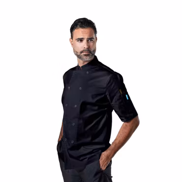 Kockrock med förklädesrem & dubbelknäppt stängning för herr | BlueCut