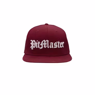 Pitmaster keps i ullblandad twill med platt skärm och snapback | BlueCut