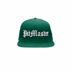 Pitmaster keps i ullblandad twill med platt skärm och snapback | BlueCut