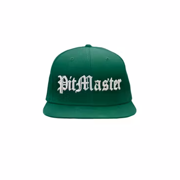 Pitmaster keps i ullblandad twill med platt skärm och snapback | BlueCut