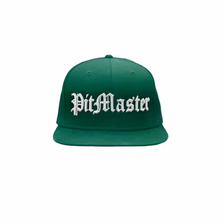 Pitmaster keps i ullblandad twill med platt skärm och snapback | BlueCut