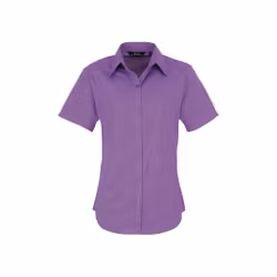 Färgglad poplinblus med kort ärm för dam - XXS-8XL | Premier