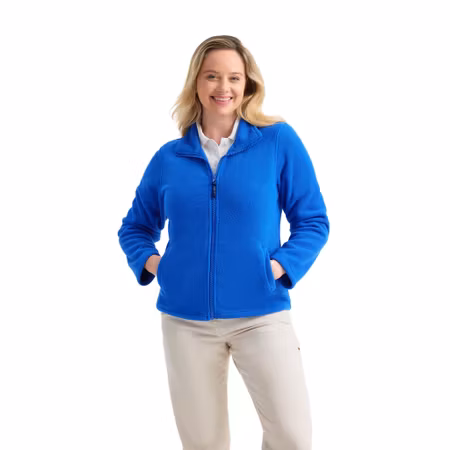 Fleecejacka med hel dragkedja i polyester för dam | Uneek