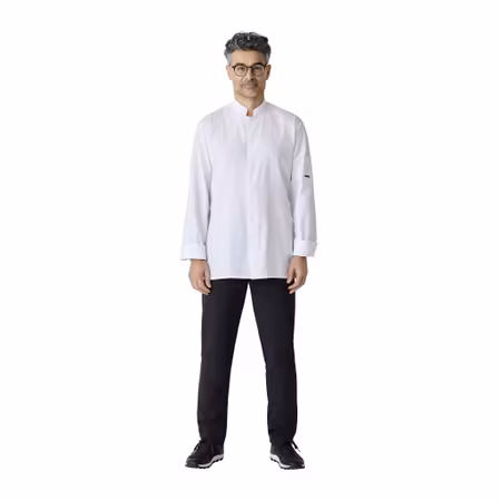 Unisex kock- och servicejacka med flätad front | Kentaur