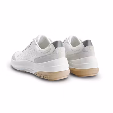 Vit lättviktssneaker i mesh med 360° Walk-teknik | GNL