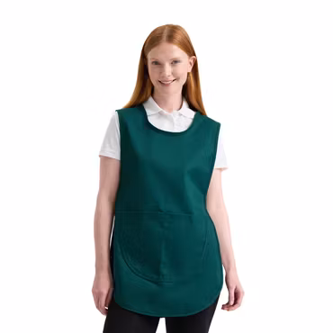 Överdragsförkläde med justerbara sidoband och framficka | Uneek