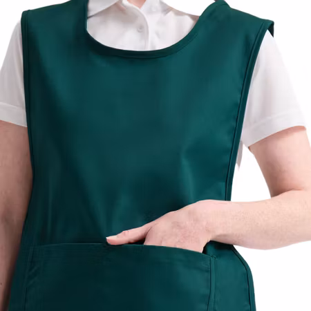 Överdragsförkläde med justerbara sidoband och framficka | Uneek