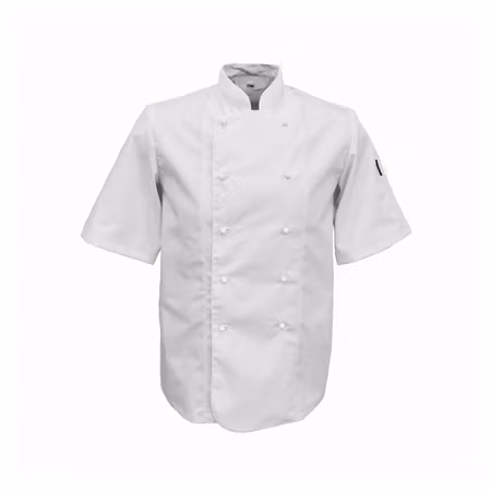 Kockrock med kort ärm och kulknappar unisex | Almedahls