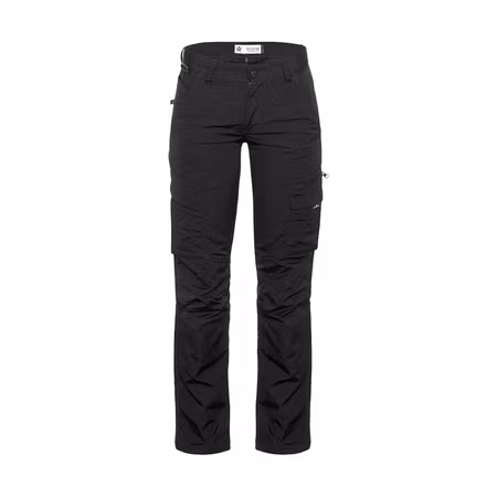 Arbetsbyxa i canvas med flera fickor och knäskyddsfickor för dam | Texstar