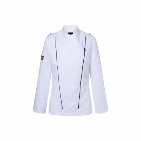 Kockjacka i twill med dragkedja och ventilationspaneler för dam - ROCK CHEF® | Karlowsky