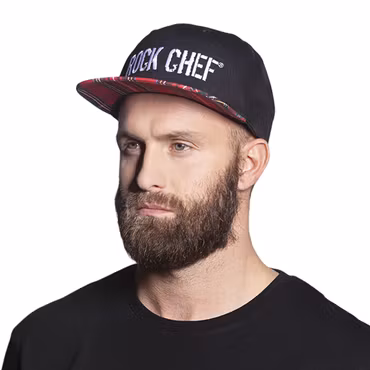 Kockkeps i bomull med justerbar passform och ventilationshål - ROCK CHEF® | Karlowsky