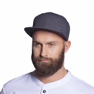 Kockkeps i jeanslook med justerbar passform och ventilationshål | Karlowsky