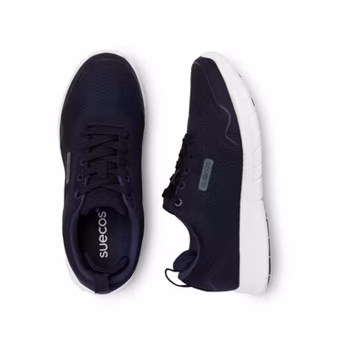Andningsbara och halkfria sneakers med stabil häl och certifiering | Suecos