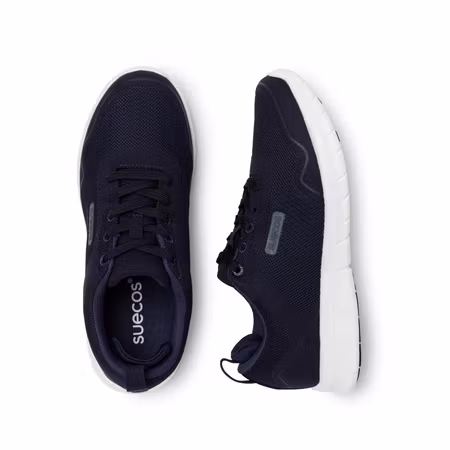 Andningsbara och halkfria sneakers med stabil häl och certifiering | Suecos
