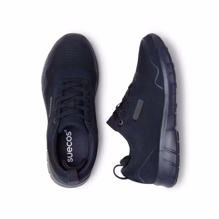 Andningsbara och halkfria sneakers med stabil häl och certifiering | Suecos