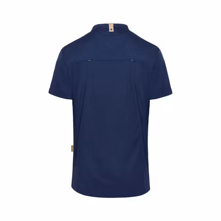 Kortärmad hållbar kockrock i återvunnen polyester med ventilerande rygg herr | Karlowsky